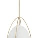 Millennium - 69201-MW/MG - One Light Pendant - Pomelle - Matte White