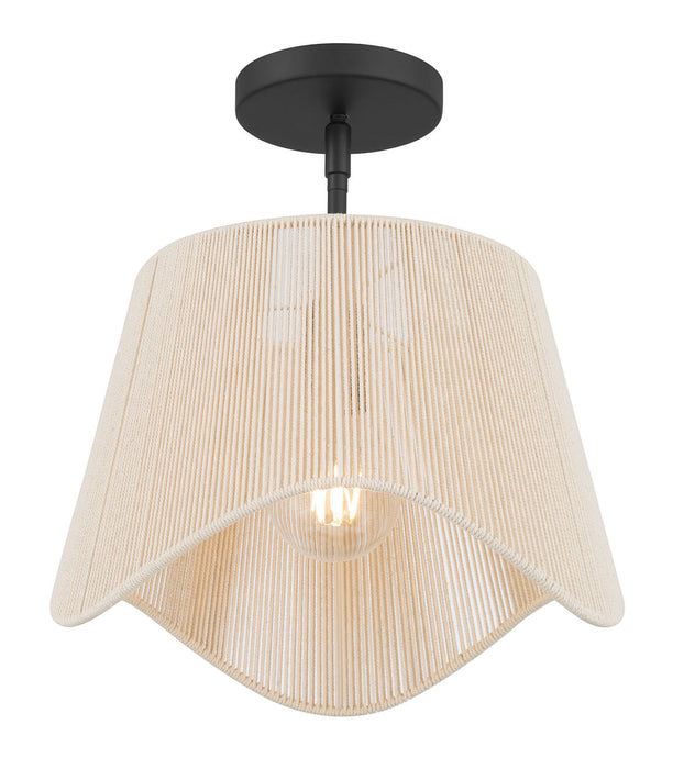 Millennium - 9001-MB - One Light Pendant - Tulara - Matte Black