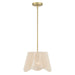 Millennium - 9001-VB - One Light Pendant - Tulara - Vintage Brass
