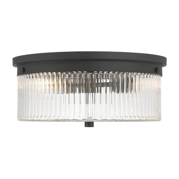 Millennium - 90102-MB/VB - Two Light Flush Mount - Virette - Matte Black