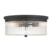 Millennium - 90102-MB/VB - Two Light Flush Mount - Virette - Matte Black