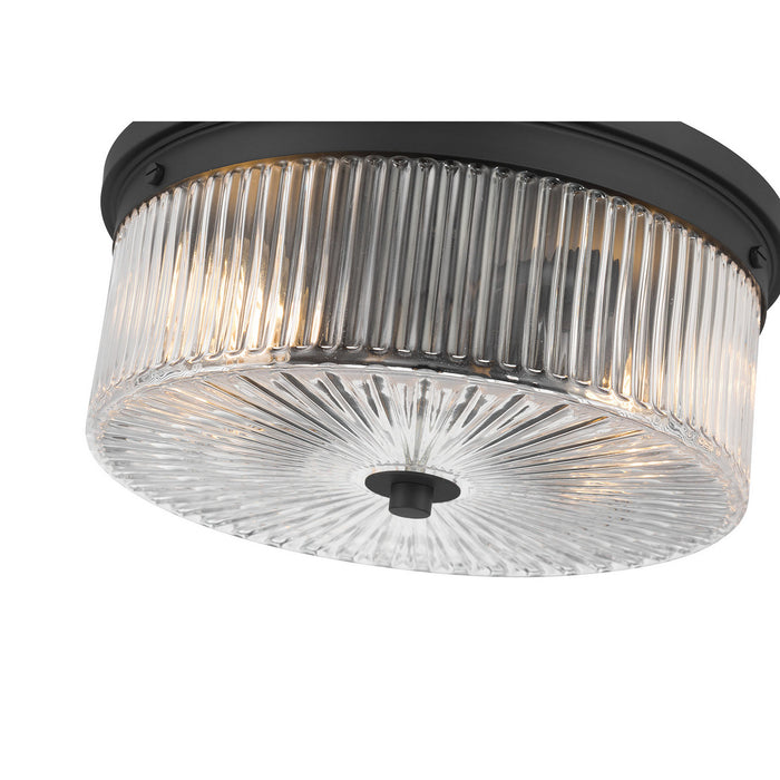 Millennium - 90102-MB/VB - Two Light Flush Mount - Virette - Matte Black