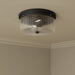 Millennium - 90102-MB/VB - Two Light Flush Mount - Virette - Matte Black