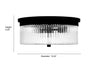 Millennium - 90102-MB/VB - Two Light Flush Mount - Virette - Matte Black
