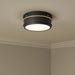 Millennium - 90202-MB/VB - LED Flush Mount - Stralara - Matte Black