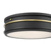 Millennium - 90203-MB/VB - LED Flush Mount - Stralara - Matte Black