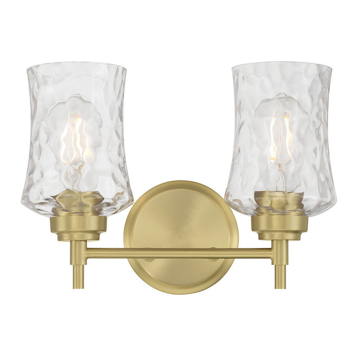 Millennium - 909102-VB - Two Light Vanity - Clarvyn - Vintage Brass