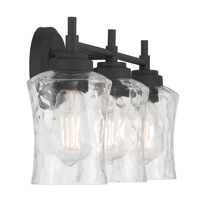 Millennium - 909103-MB - Three Light Vanity - Clarvyn - Matte Black