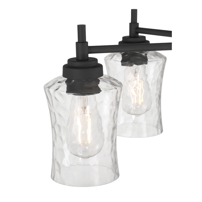 Millennium - 909106-MB - Six Light Chandelier - Clarvyn - Matte Black