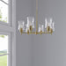 Millennium - 909106-VB - Six Light Chandelier - Clarvyn - Vintage Brass