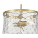Millennium - 909201-VB - Two Light Semi-Flush Mount - Clarvyn - Vintage Brass