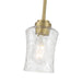 Millennium - 909301-VB - One Light Mini Pendant - Clarvyn - Vintage Brass