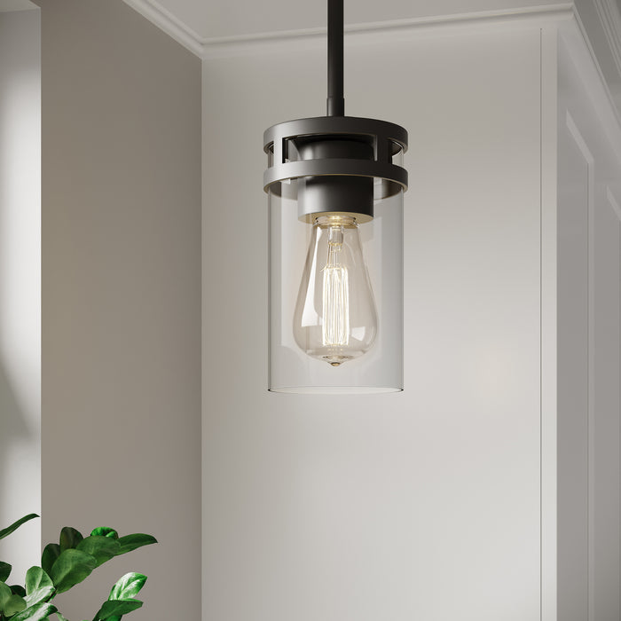 Millennium - 91011-MB - One Light Mini Pendant - Lunden - Matte Black