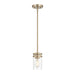 Millennium - 91011-MG - One Light Mini Pendant - Lunden - Modern Gold
