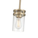 Millennium - 91011-MG - One Light Mini Pendant - Lunden - Modern Gold