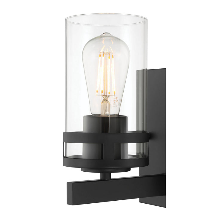 Millennium - 91021-MB - One Light Wall Sconce - Lunden - Matte Black