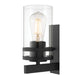 Millennium - 91021-MB - One Light Wall Sconce - Lunden - Matte Black