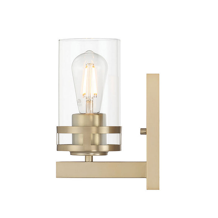 Millennium - 91021-MG - One Light Wall Sconce - Lunden - Modern Gold