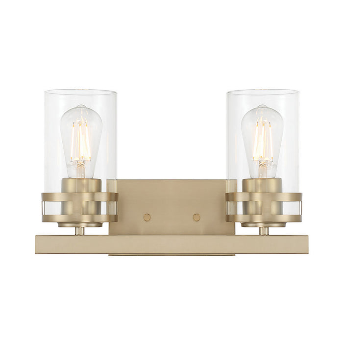 Millennium - 91022-MG - Two Light Vanity - Lunden - Modern Gold