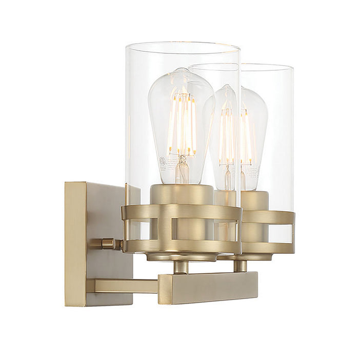 Millennium - 91022-MG - Two Light Vanity - Lunden - Modern Gold