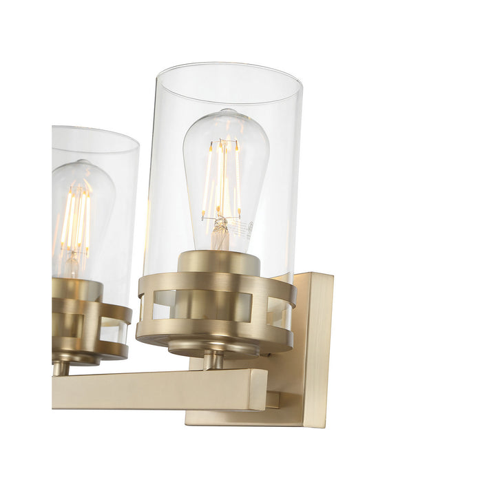 Millennium - 91022-MG - Two Light Vanity - Lunden - Modern Gold
