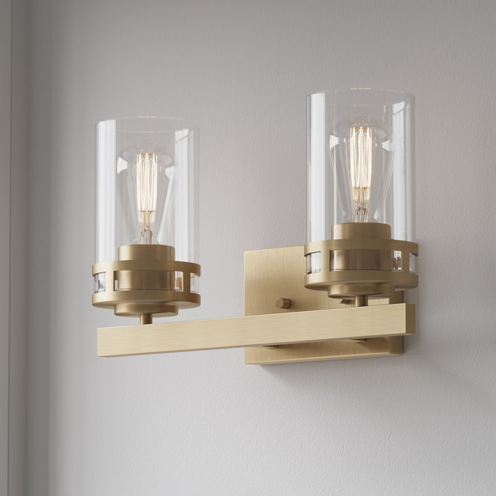 Millennium - 91022-MG - Two Light Vanity - Lunden - Modern Gold