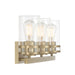 Millennium - 91023-MG - Three Light Vanity - Lunden - Modern Gold