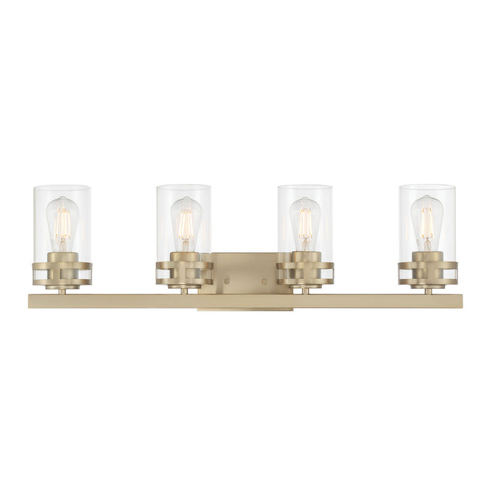 Millennium - 91024-MG - Four Light Vanity - Lunden - Modern Gold