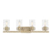 Millennium - 91024-MG - Four Light Vanity - Lunden - Modern Gold