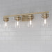 Millennium - 91024-MG - Four Light Vanity - Lunden - Modern Gold