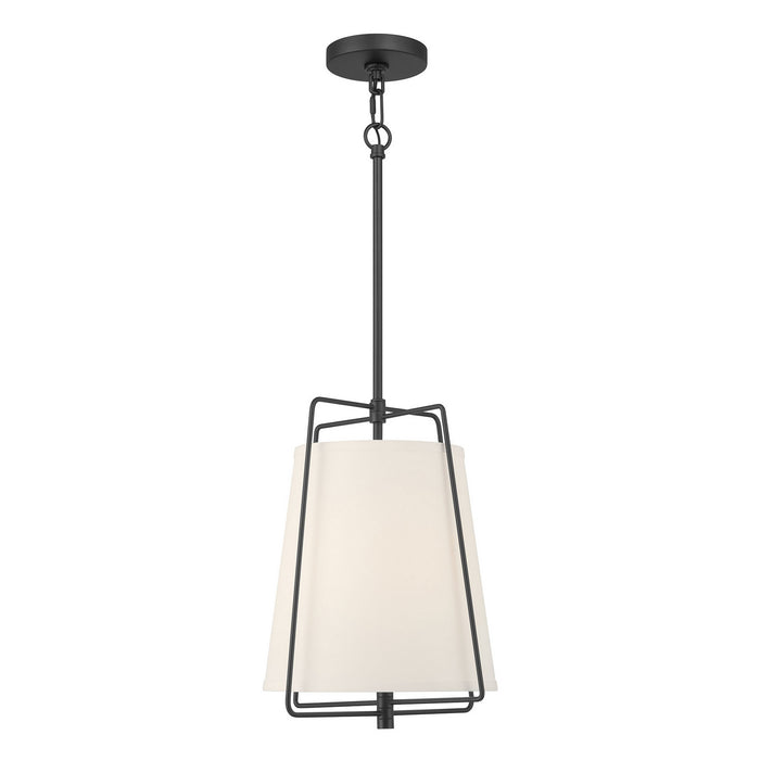 Millennium - 919101-MB - One Light Pendant - Vellinor - Matte Black