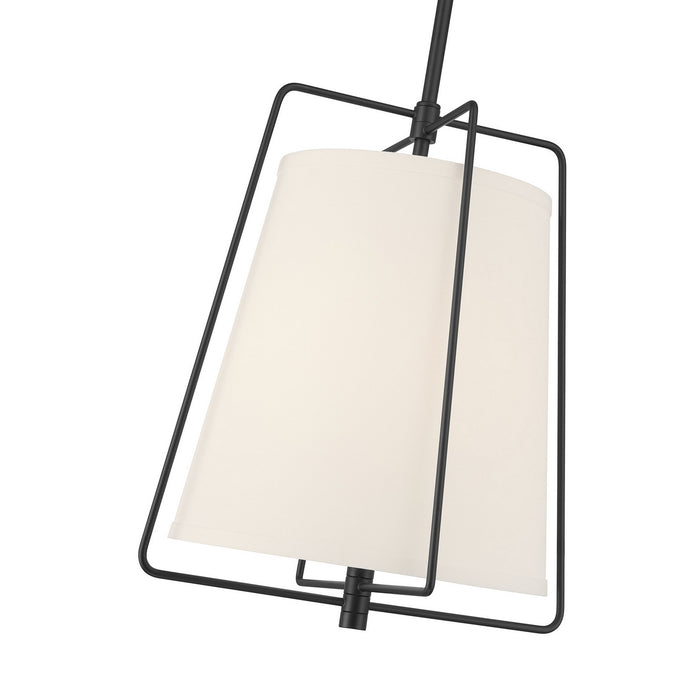 Millennium - 919101-MB - One Light Pendant - Vellinor - Matte Black