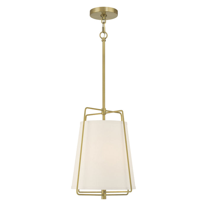 Millennium - 919101-VB - One Light Pendant - Vellinor - Vintage Brass