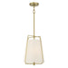 Millennium - 919101-VB - One Light Pendant - Vellinor - Vintage Brass