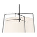 Millennium - 919103-MB - Three Light Pendant - Vellinor - Matte Black
