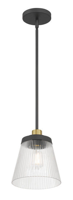 Millennium - 9301-MB/VB - One Light Mini Pendant - Lustria - Matte Black