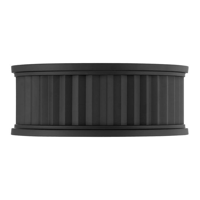 Millennium - 9502-MB - LED Flush Mount - Corvella - Matte Black