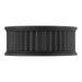 Millennium - 9502-MB - LED Flush Mount - Corvella - Matte Black