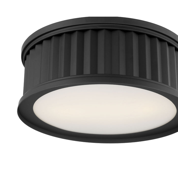 Millennium - 9502-MB - LED Flush Mount - Corvella - Matte Black