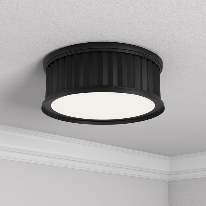 Millennium - 9502-MB - LED Flush Mount - Corvella - Matte Black