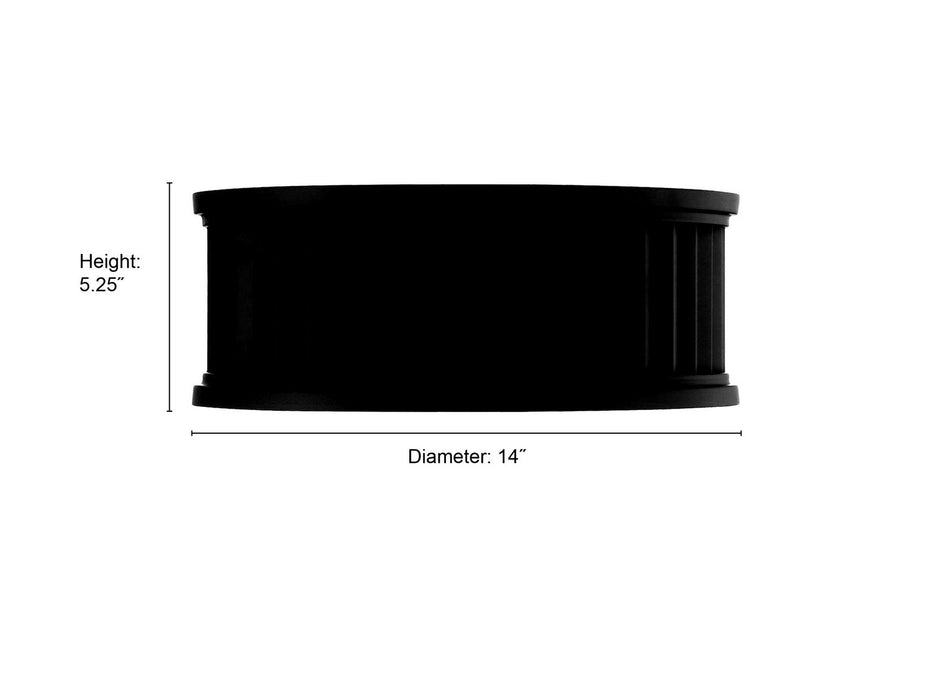 Millennium - 9502-MB - LED Flush Mount - Corvella - Matte Black