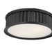 Millennium - 9503-MB - LED Flush Mount - Corvella - Matte Black