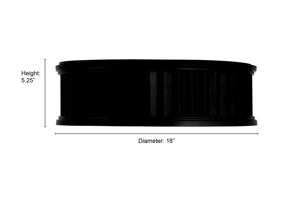 Millennium - 9503-MB - LED Flush Mount - Corvella - Matte Black