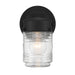 Millennium - 95101-PBK - One Light Lantern - Bravyn - Powder Coated Black