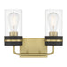 Millennium - 95202-VB/MB - Two Light Vanity - Marbridge - Vintage Brass