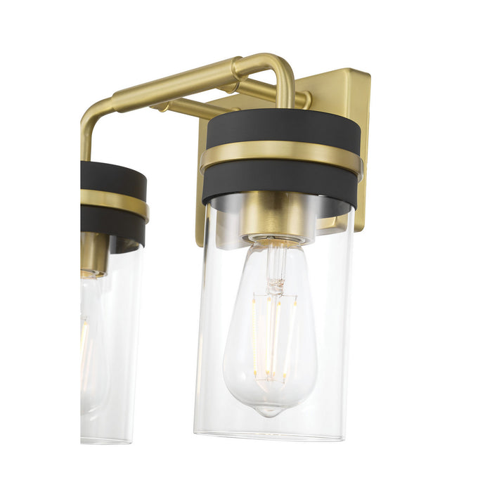 Millennium - 95202-VB/MB - Two Light Vanity - Marbridge - Vintage Brass