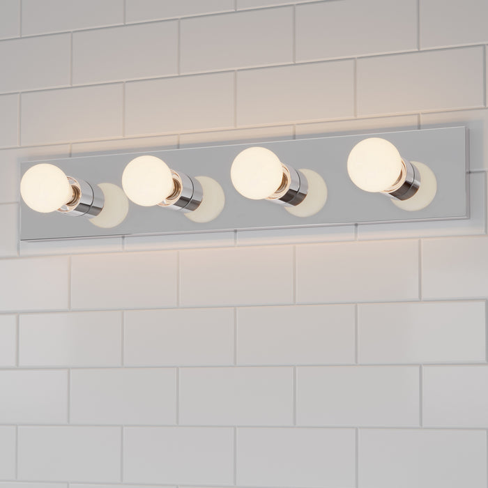Millennium - 96104-CH - Four Light Bath Bar - Bellisse - Chrome