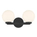 Millennium - 97002-MB - Two Light Vanity - Ardeva - Matte Black