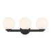 Millennium - 97003-MB - Three Light Vanity - Ardeva - Matte Black