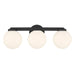 Millennium - 97003-MB - Three Light Vanity - Ardeva - Matte Black